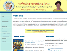 Tablet Screenshot of perfectingparentingpress.com